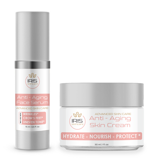 Iris Skincare Hydrating Face Cream + Anti Aging Serum
